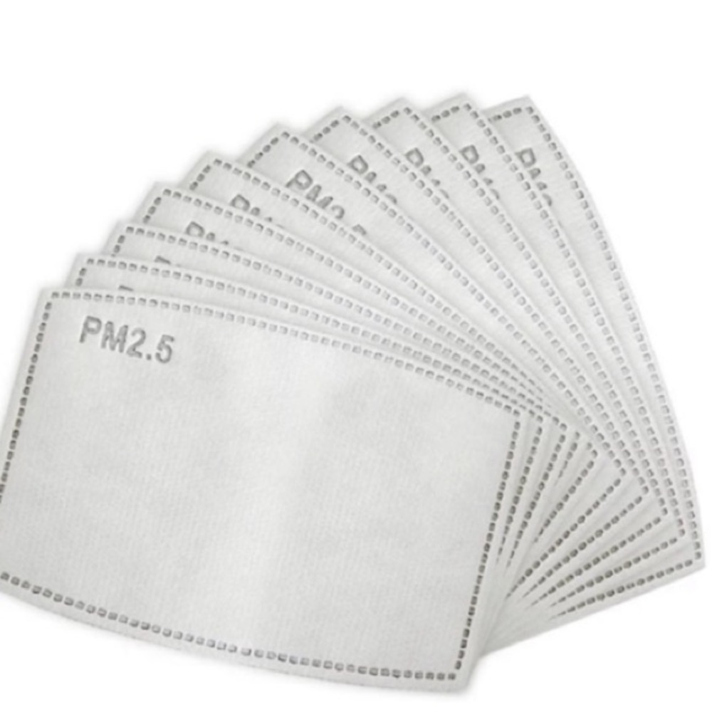 ( 3 )PM2.5 Face Carbon Filter in package 😷